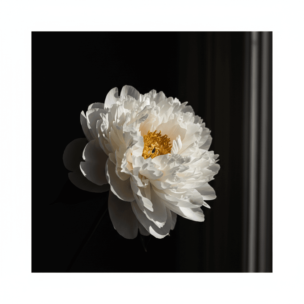 White chrysanthemum blooms with foliage
